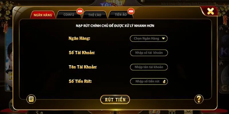 Những phương thức rút tiền Hitclub an toàn và nhanh chóng
